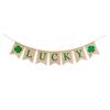 Decorations Banner St. Patrick's Day Streamers Indoor Outdoor Lucky Green Hanging Ornament Shamrock Decorations Walls Trees