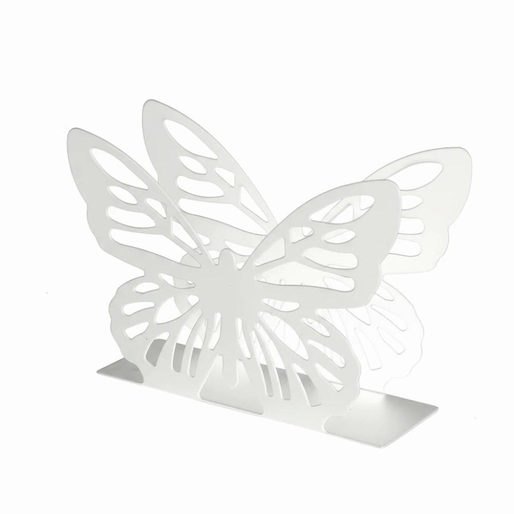 Iron Paper Towel Holder Butterfly Rabit Shape Tissue Dispenser Napkin Storage Cafe