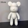 Сделай сам скульптура из жидкого мишки ручной работы кукла Bearbrick ornaments агрессивный мишка граффити painting игрушка для родителей и детей подарок украшение для дома