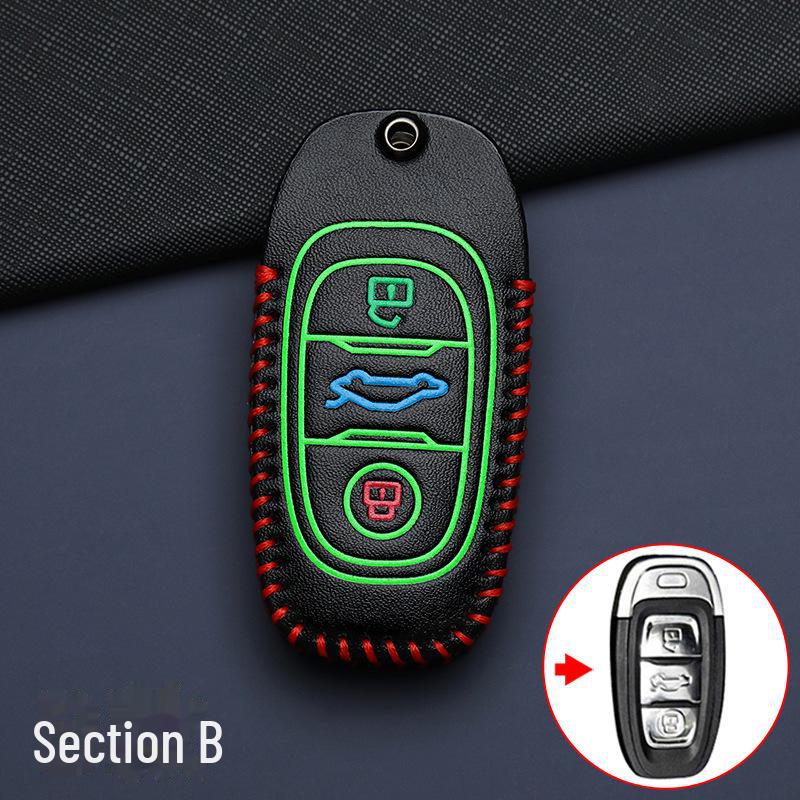 Чехол для ключа Hongqi EQM5 для H5, HS5, HS7, HS3, H6, H7, H9 - Премиальная пряжка для сумки автомобиля