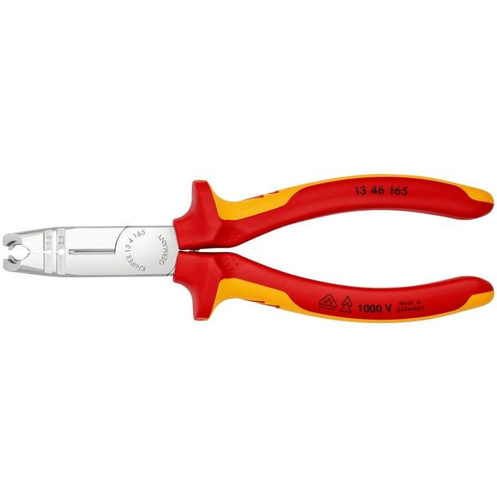 KNIPEX Insulated Multi-Stripping Pliers (SB) 1346-165 Red