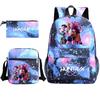 Girls Backpack College Style Large Capacity Lightweight Travel Backpack  Bag Three-Piece Set