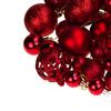 TG66272-1 CHRISTMAS TREE BALLS white SET 100pcs PATTERNS bauble bauble 6/4/3cm