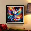 New Arrival 5D DIY Full Circle Diamond Painting "Colorful Phoenix" Embroidery Cross Stitch Home Decor Gift