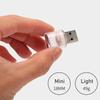Car Mini USB LED Atmosphere Lights Decorative Lamp for Party Ambient Modeling Automotive PortablePlug Play Auto Interior Led