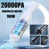 20000 Па Мощный Автомобильный Пылесос Бесщеточный Двигатель Аккумуляторный Воздуходув с Подсветкой Домашний Автомобильный Пылесос Супер Мощность