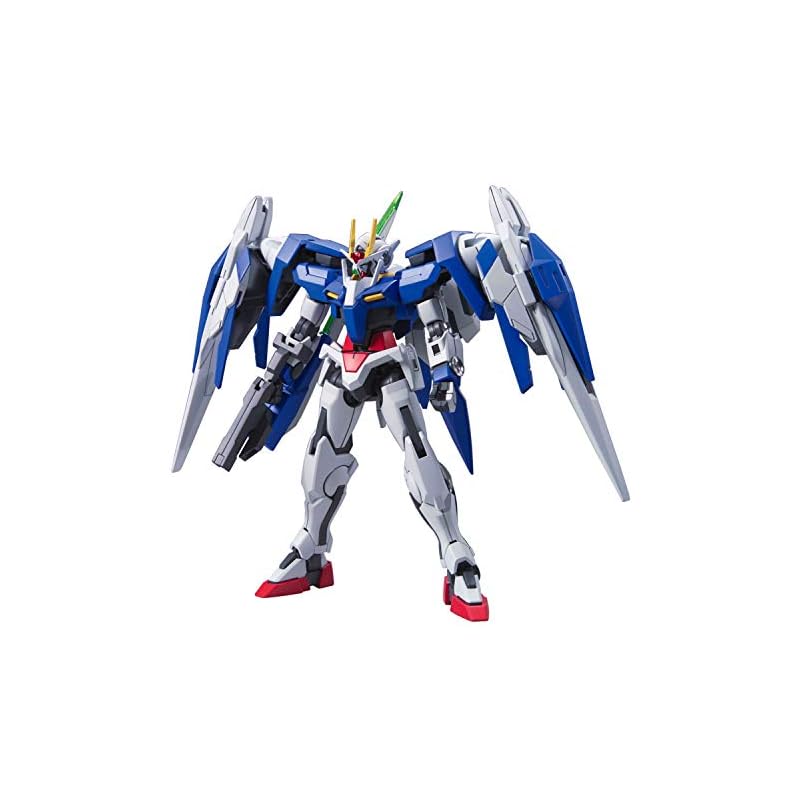BANDAI SPIRITS HG Мобильный доспех Гандам 00 Двойной О Райзер + GN Меч III Масштаб 1/144 Предварительно окрашенный пластиковый модельный набор