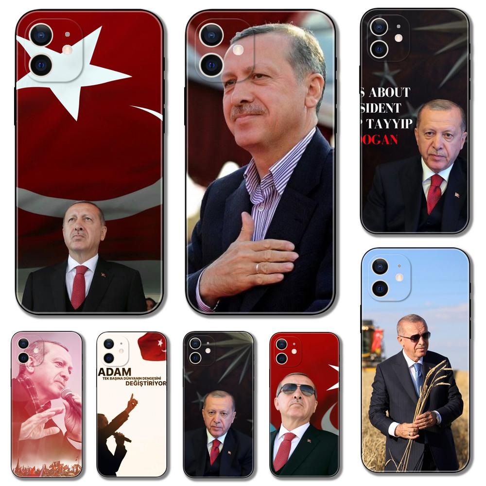 Чехол для телефона Turkey receptayip Erdogan для iPhone 5 5S 2020se 6 6s 7 8 plus x 10 XR XS 11 12 13 mini pro MAX, черная задняя крышка из ТПУ