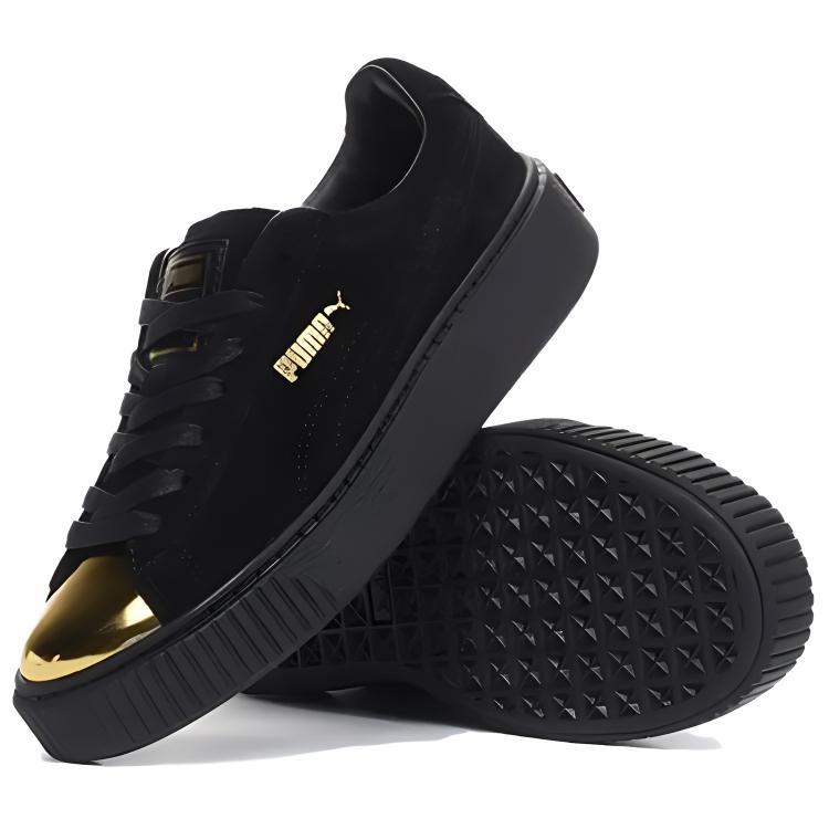 (WMNS) PUMA Suede Platform 'Gold' Women's 362222-02