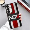 Мягкий чехол для телефона N7 Mass Effect для Samsung A17 A27 A07 A37 A57 A16 A56 A15 A55 A14 A54 A13 A53 A26 A36 A25 A35 A24 A34 A23 A33