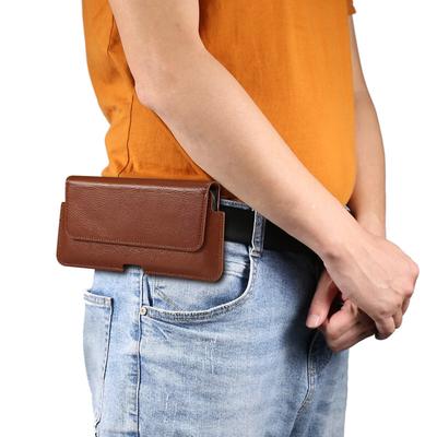 Чехол-кобура на поясной клипсе для iPhone 16 15 14 13 12 Pro Max Samsung Xiaomi Смартфон Кожаный мешочек Набедренная сумка