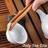 Gadget Food Toast Bacon Sugar Kitchen Tool Tweezer Tea Tongs Salad Clip Bamboo Wood