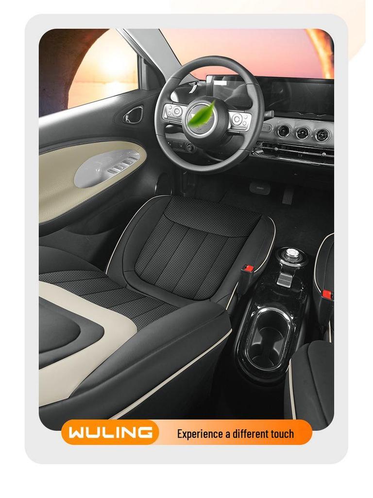 All-Season Wuling Bingo Seat Cover: Full Coverage Universal Car Cushion