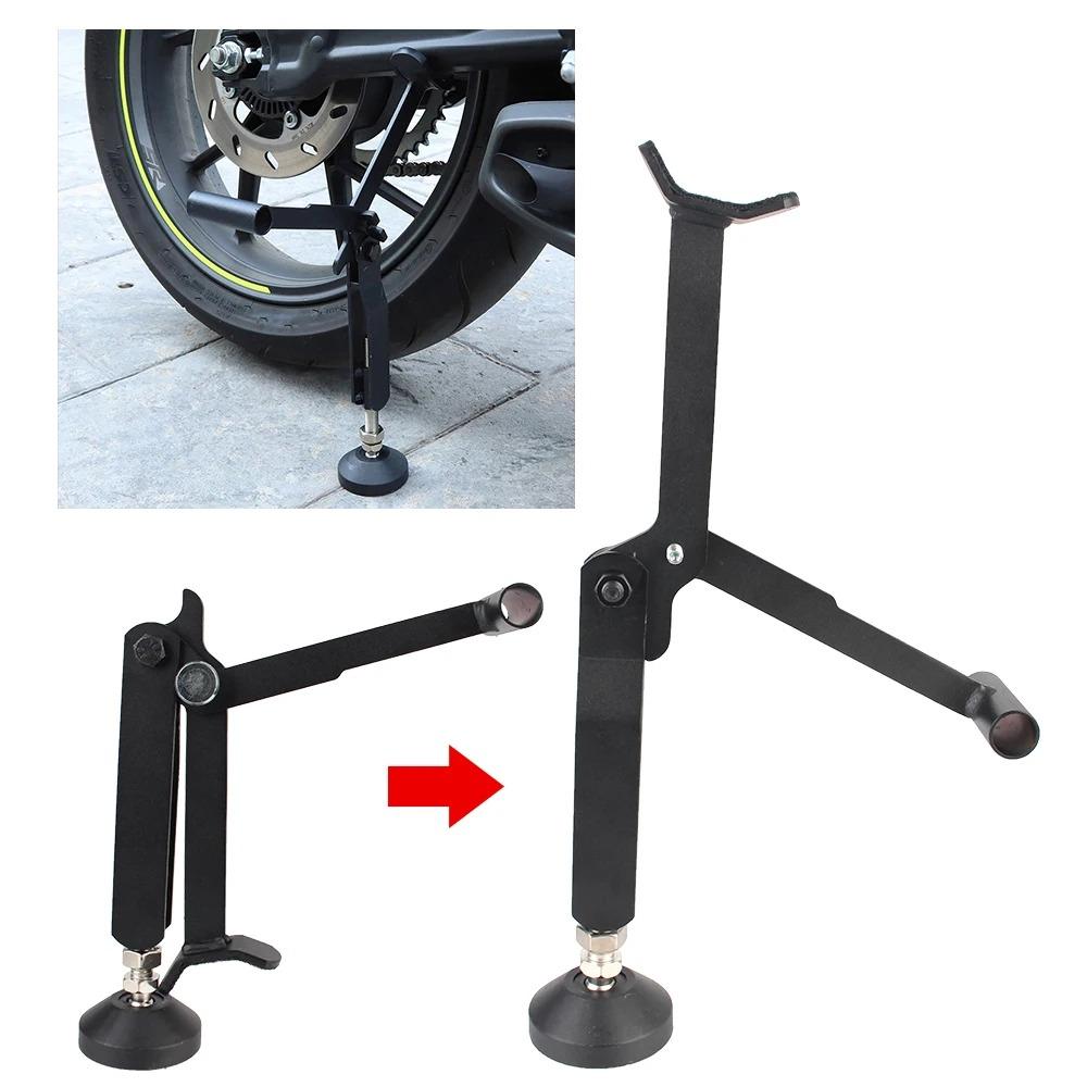 Motorcycle Jack Kickstand Labor Saving Wheel Support Side Stand Paddock Stable Swingarm Lift Lifter Frame Motorbike Accessories