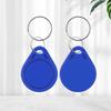 20pcs Smart Chip IC Keyfobs Access Control Attendance Management Keychain For Home