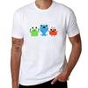 Cute Monsters Tshirt Casual Daily Wear Short Sleeve Top Tshirt