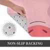 Нескользящий кухонный коврик Waddles - Можно стирать в машине, Полиэстер, Отлично подходит для спален и входных дверей - Праздничный рождественский декор для дома
