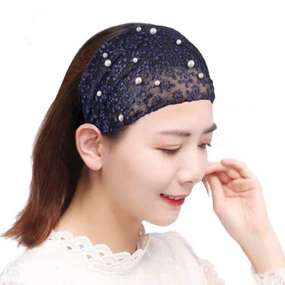 For Mother's Day Organza Headband Korean Style Hair Wear Women Hair Accessories Wide Side Hairband
