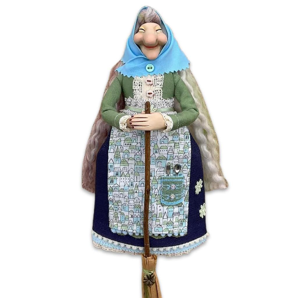 Handmade Kitchen Witch Doll Luck Companion For Your Kitchen, Hanged Witch Dolls Hanging Pendant