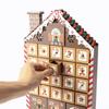 Wooden House Christmas Calendar With 24 Numbered Drawers For Storage Candy Chocolate Jewelry Gifts Holiday Decoration