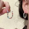 S925 Silver Beaded Earrings: Japanese & Korean Inspired Light Luxury Design