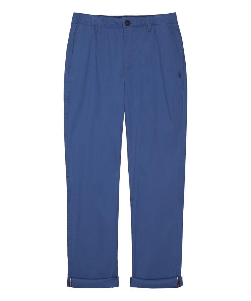 USPOLOASSN Cotton Roll-Up Pants_Blue