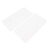 2PCS Embossing Mat Plates 3mm Thick Acrylic Backing Pad for Paper Leather Fabric Crafting Scrapbooking Card Making