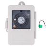 Mechanical Timer Switch IP53 Rainproof 24H Cycle Time Relay 30A 250VAC Contact Capacity 100‑240VAC