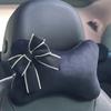 Headrest Memory Cotton Car Interior Supplies Neck Cushion Comfort Adjustable Auto Head Neck Pillow Bound-shaped Car Accessories