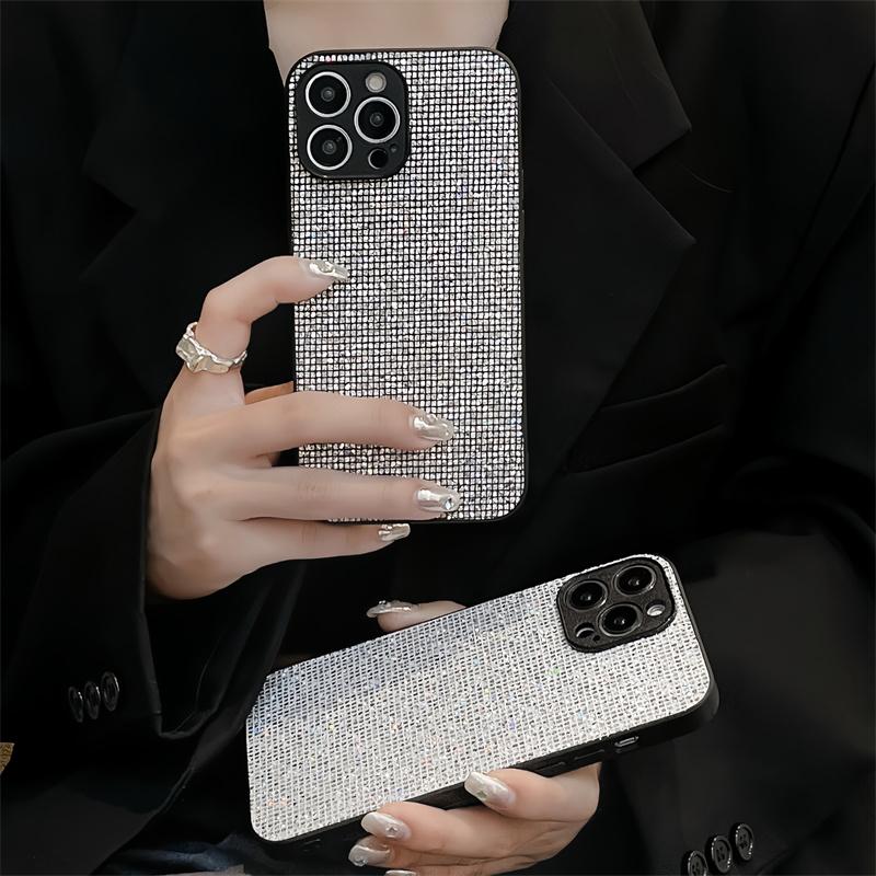 Роскошный блестящий чехол для телефона с бриллиантами для Iphone 14 13 11 12 Pro Max X Xr Xs Max 7 8 14 Plus, мягкий силиконовый чехол со стразами