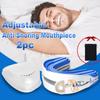 Adjustable Anti Snoring Mouth Guard Braces Sleeping Anti-Snoring Devices Bruxism Snoring Stopper Improve Sleep Snore Mouthpiece