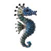 Creative Glittery Seahorse Brooch Pins Women Full  Hippocampus Brooches Classic Animal Badge Jewelry Accessories Gifts