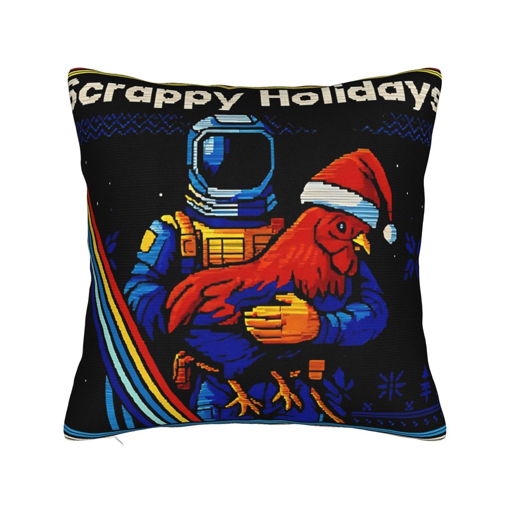 Arc Raiders Rooster Game Pillow Cover Retro Trendy Pillow Case For Couch Sofa Bedroom Design Cushion Cover Gift