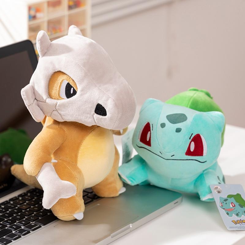 Genuine Pokemon Pikachu Stuffed Doll Cute Cartoon Anime Series Gengar Eevee Stuffed Doll Kawaii Toys Hobbies Kids Birthday Gift