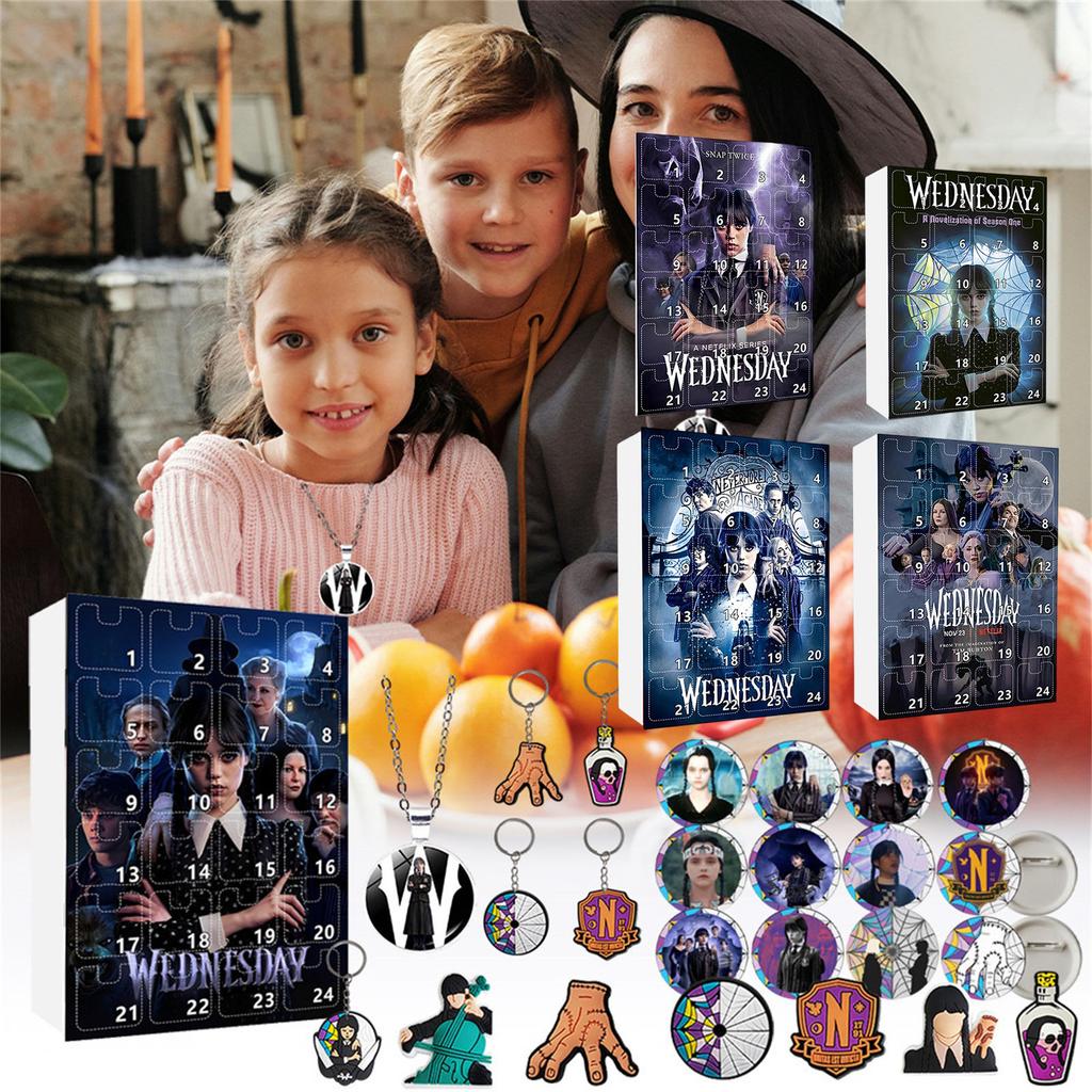 24 Halloween Advent Calendar Decoration Creative Gift