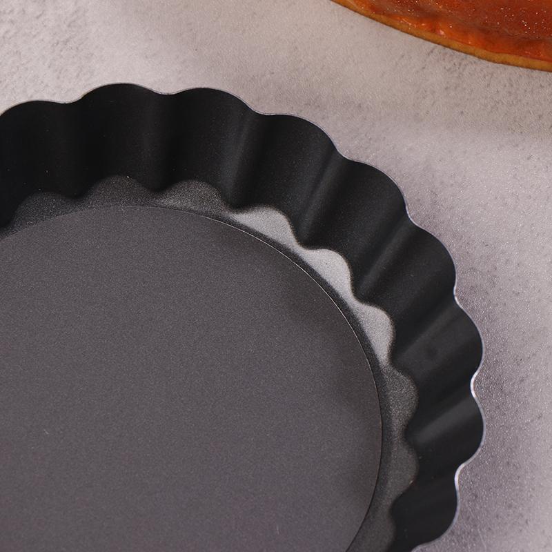 Mini Tart Pans 10Cm Egg Tart Molds With Removable Bottom Non Stick Small Tart Mold Fluted Cupcake Tart Pan Bakeware