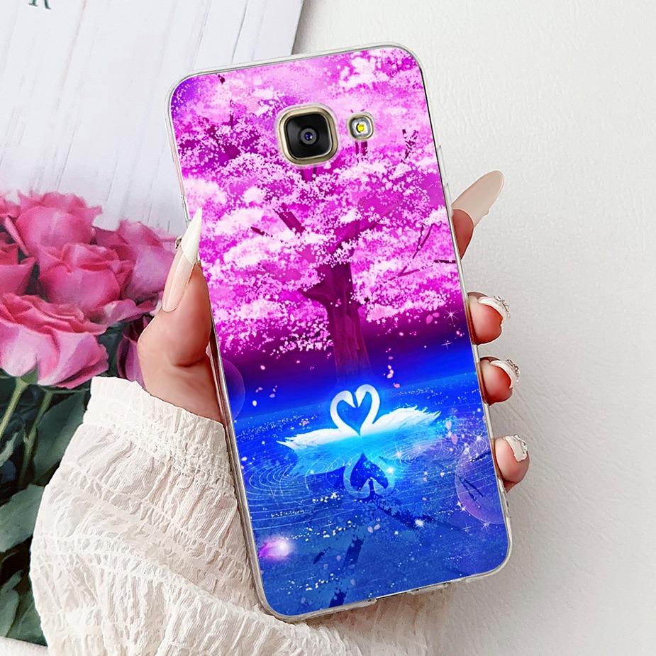 Для Samsung Galaxy A5 2016 2017 Чехол SM-A510F SM-A520F Стильный Расписной Чехол Мягкие Силиконовые Чехлы Для Samsung A5 2017 2016 Fundas