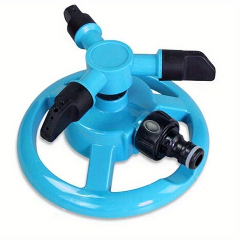 Garden Sprinklers Automatic Watering Grass Lawn 360 Degree Rotating Water Sprinkler 3 Arms Nozzles Garden Irrigation Tools