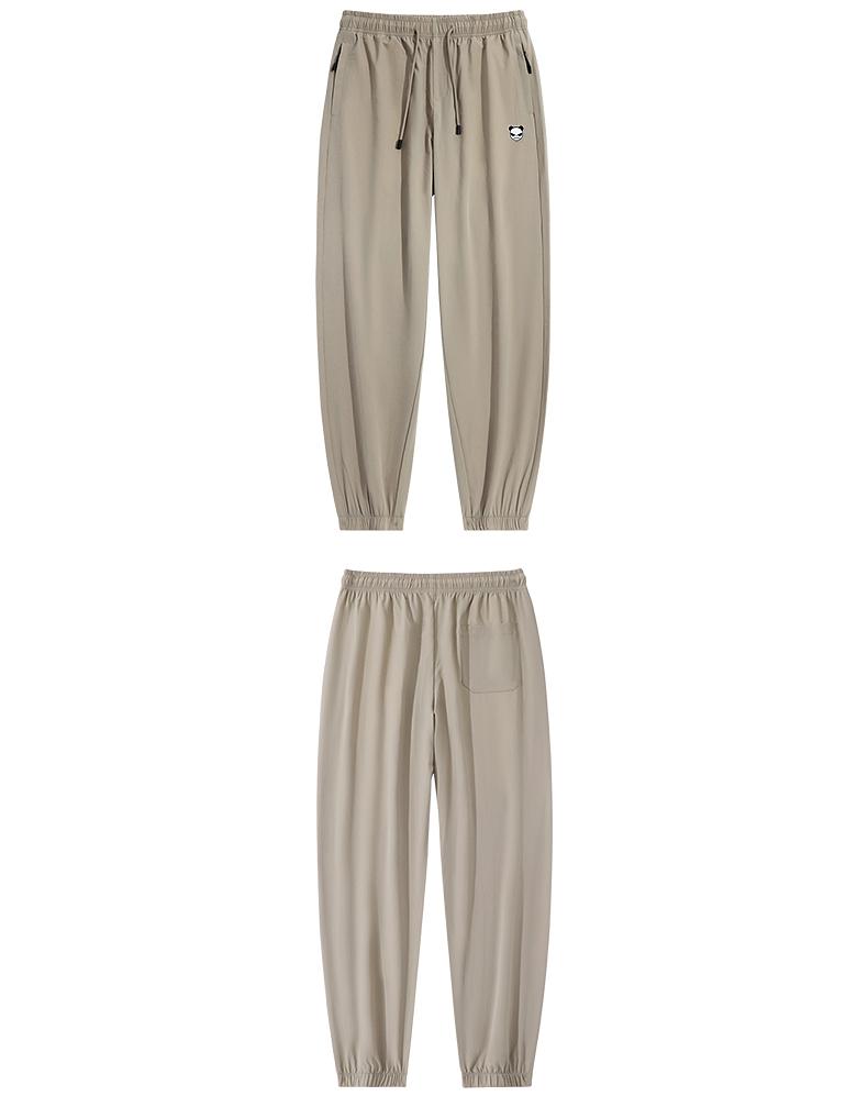 Trendy Brand Ice Silk Cool Leg Binding Pants