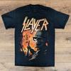 Футболка с графическим принтом Slayer South of Heaven, футболка в стиле хэви-метал рок-группы, винтажная унисекс футболка