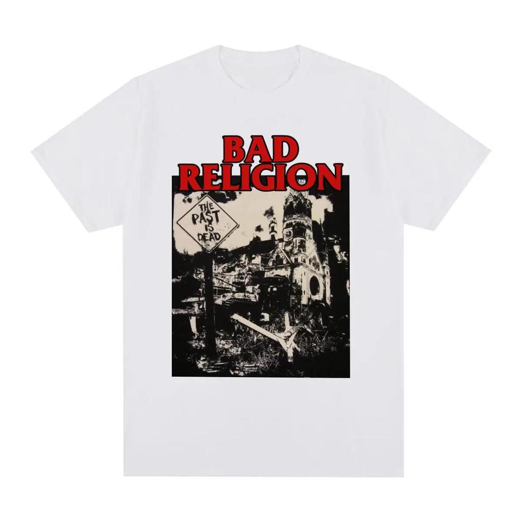 BAD RELIGION Vintage T Shirt Punk Rock Band Graphic Print Harajuku Streetwear Cotton Unisex EU Size T Shirt