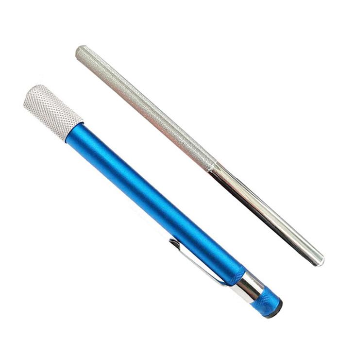 Многофункциональная портативная точилка с двойной головкой, алмазный нож для заточки ножей на открытом воздухе, инструмент для заточки