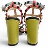 Pristine Valentino Garavani Sandals Rockstud Ankle Sandals 36 KW2S0838 Used