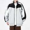 Contrasting Color Splicing Men's Jacket Versatile Fashion Sports Autumn 2025 New Loose Trend Trendy Brand Men's Jacket