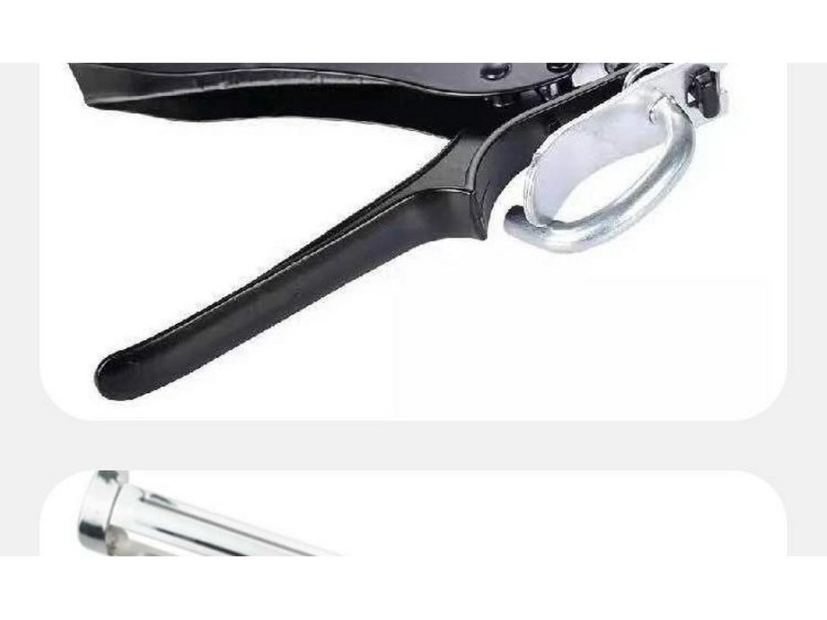 995 Универсальный алюминиевый и нержавеющий пистолет для структурного клея - Экономящий силы инструмент для герметизации мягких туб и клея для стекла