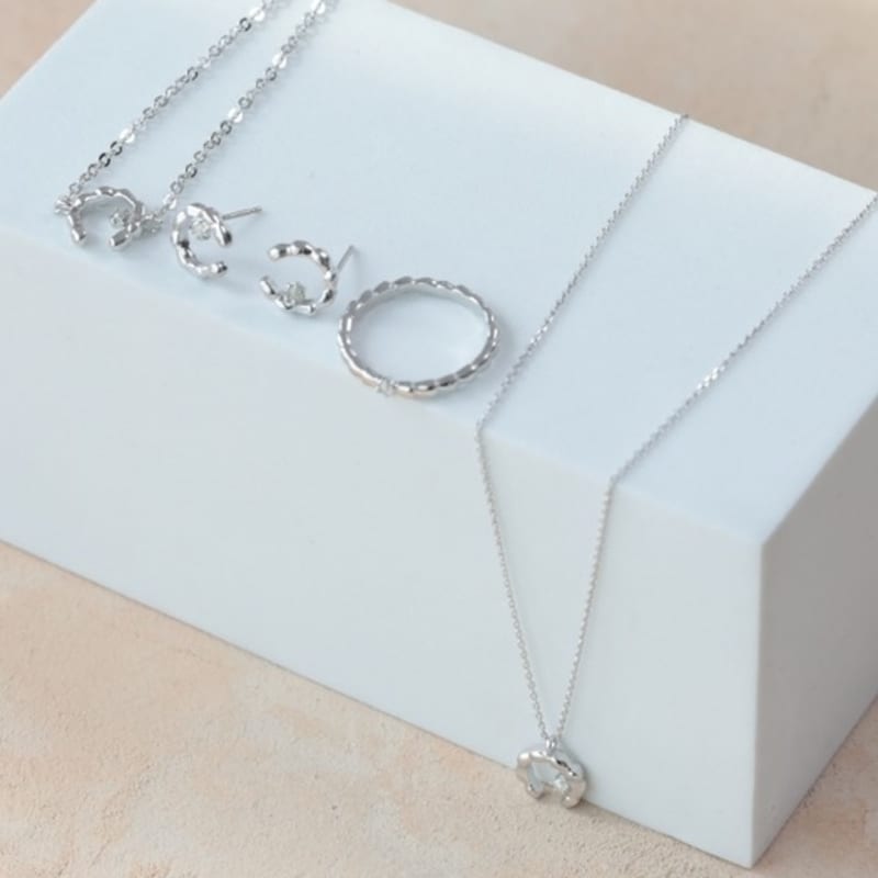 BELLOOGGI Серый браслет с бриллиантами огранки «rough diamond»