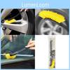 Bristle Car Soft Wheel Cleaning Brush With Nylon Material Detailing For