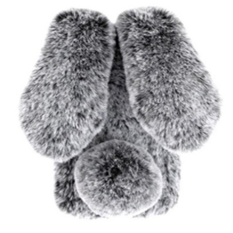 Силиконовый плюшевый чехол с милым пушистым кроликом для Samsung Galaxy A11 A21 A31 A41 A51 A71 A21S S20 FE Note 9 10 20 Lite Plus Ultra