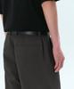 MUSINSA STANDARD Cool Touch Hidden Banding Half Slacks [Gunmetal]