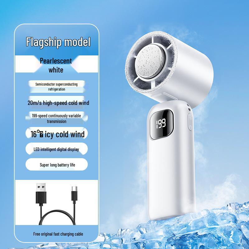 2026 High-Speed Silent Mini Fan for Dorms - Portable Summer Cooler